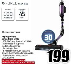 Rowenta - Aspirapolvere Senza Fili RH2039