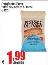 Poggio del farro - Fette Biscottate Di Farro