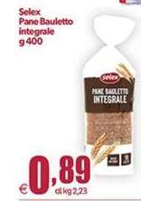 Selex - Pane Bauletto Integrale