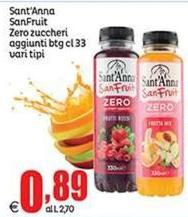 Sant'anna - Zero Zuccheri Aggiunti Btg