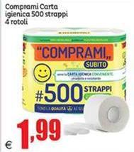 Comprami - Carta Igienica 500 Strappi