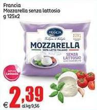 Francia - Mozzarella Senza Lattosio