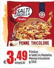 Findus - 4 Salti In Padella Penne Tricolore
