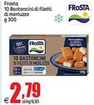 Frosta - 10 Bastoncini Di Filetti Di Merluzzo