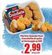 Martini - Crocchette Di Pollo Al Formaggio