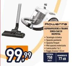Rowenta - Aspirapolvere A Traino Senza Sacco RO2957EA