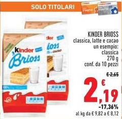 Ferrero - Kinder Brioss