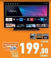 Toshiba - Smart Tv 43