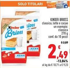 Ferrero - Kinder Brioss