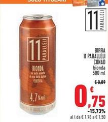 Conad - Birra 11 Paralleli