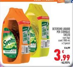 Svelto - Detersivo Liquido Per Stoviglie