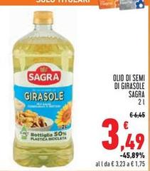 Sagra - Olio Di Semi Di Girasole