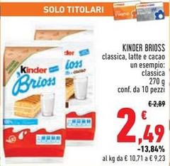 Ferrero - Kinder Brioss