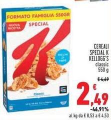 Kelloggs - Cereali Special K