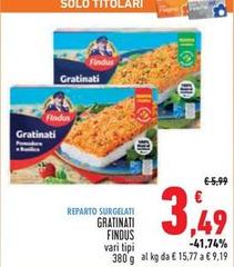 Findus - Gratinati