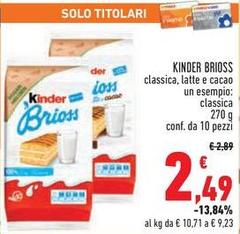 Ferrero - Kinder Brioss