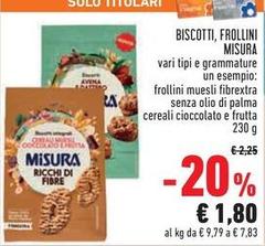 Misura - Biscotti, Frollini