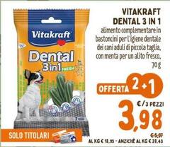 Vitakraft - Dental 3 In 1