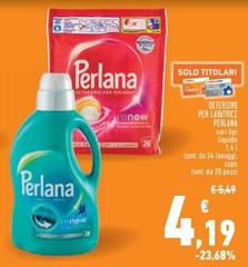 Perlana - Detersivo Per Lavatrice