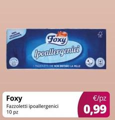 Foxy - Fazzoletti Ipoallergenici