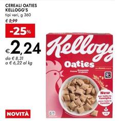 Kelloggs - Cereali Oaties