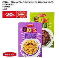 Benent - Cereali Prima Colazione Crispy Pillow O Choco Petali Kids