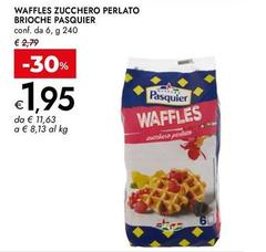 Brioche Pasquier - Waffles Zucchero Perlato 