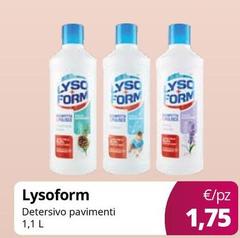 Lysoform - Detersivo Pavimenti