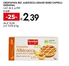 Germinal - Crostatina Bio Albicocca Grano Duro Cappelli
