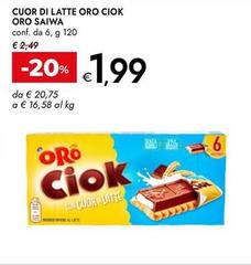 Oro Saiwa - Cuor Di Latte Oro Ciok