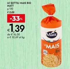 Matt - Le Sottili Mais Bio