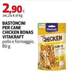 Vitakraft - Bastoncini Per Cane Chicken Bonas