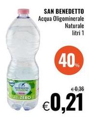 San Benedetto - Acqua Oligominerale Naturale