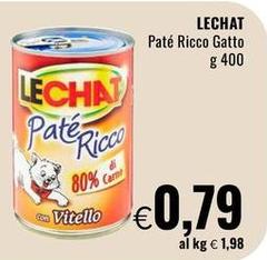 Lechat Paté Ricco Gatto