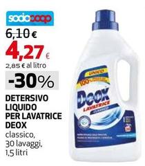 Deox - Detersivo Liquido Per Lavatrice
