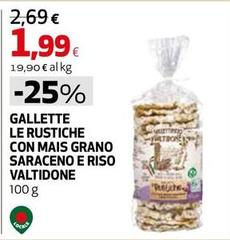 Valtidone - Gallette Le Rustiche Con Mais Grano Saraceno E Riso