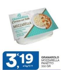 Granarolo - Mozzarella Panetto