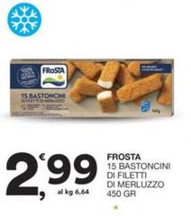 Frosta - 15 Bastoncini Di Filetti Di Merluzzo