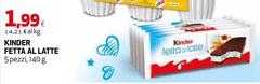 Kinder - Fetta Al Latte