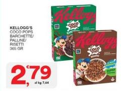 Kelloggs - Coco Pops Barchette/ Palline/ Risetti