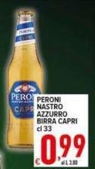 Peroni - Nastro Azzurro Birra Capri