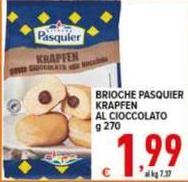 Pasquier - Brioche  Krapfen Al Cioccolato