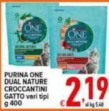 Purina - One Dual Nature Croccantini Gatto