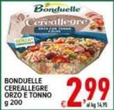 Bonduelle - Cereallegre Orzo E Tonno