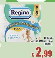 Regina - Cartacamomilla 4 Rotoli