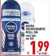 Nivea - Deodorante Roll On