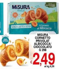 Misura - Cornetto Privolat Albicocca/Cioccolato