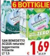San Benedetto - Acqua Naturale/ Leggermente Frizzante