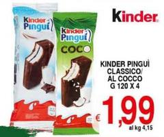 Kinder - Pingui Classico/ Al Cocco