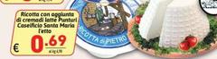 Caseificio preziosa - Ricotta Con Aggluta Di Crema I Latte Punturi